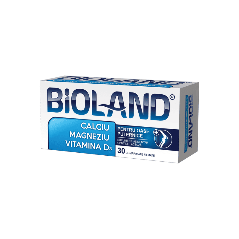 Calciu Magneziu cu vit. D3 Bioland