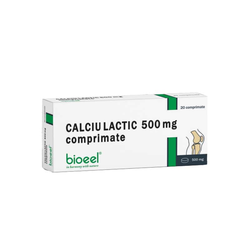 Calciu lactic 500mg