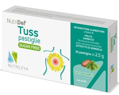 Capsule pin fara zahar NutriDef Tuss, 20 capsule, Nutrileya 1 Capsule pin fara zahar NutriDef Tuss