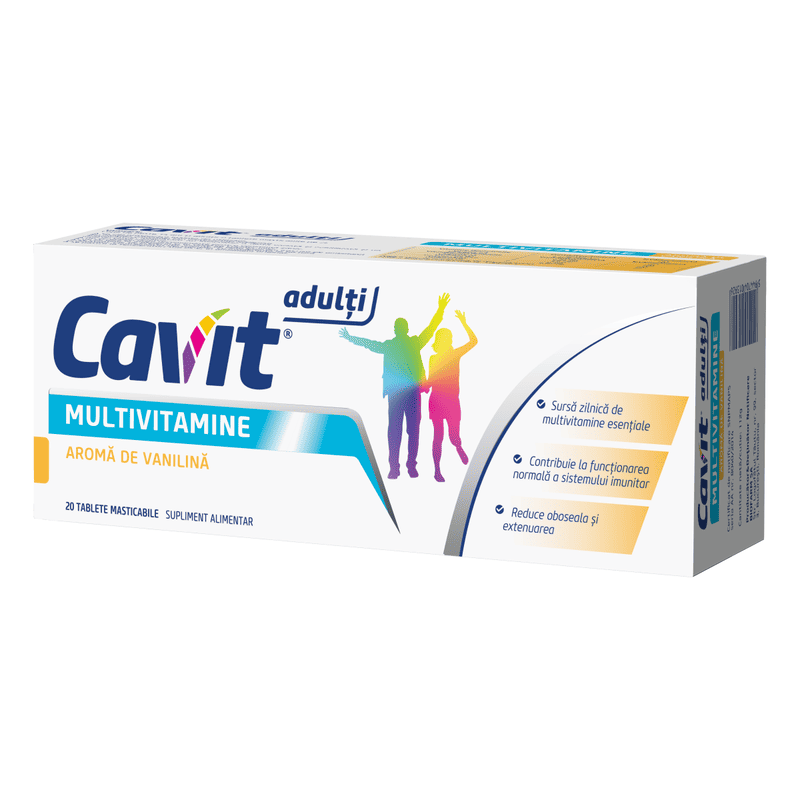Cavit multivitamine cu vanilie