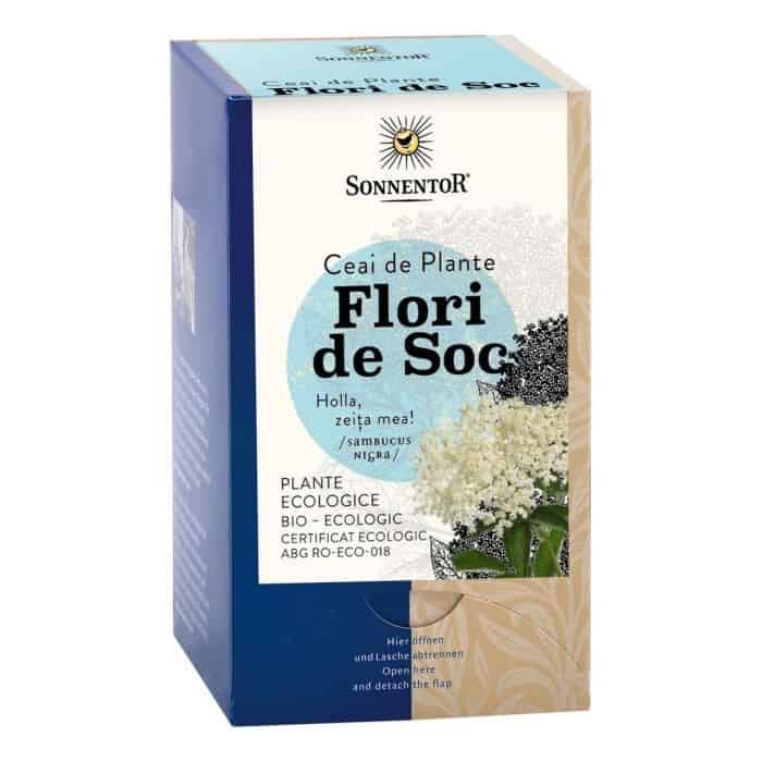 Ceai Bio Flori de Soc (Sambucus)