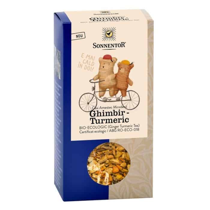 Ceai Bio Ghimbir Turmeric