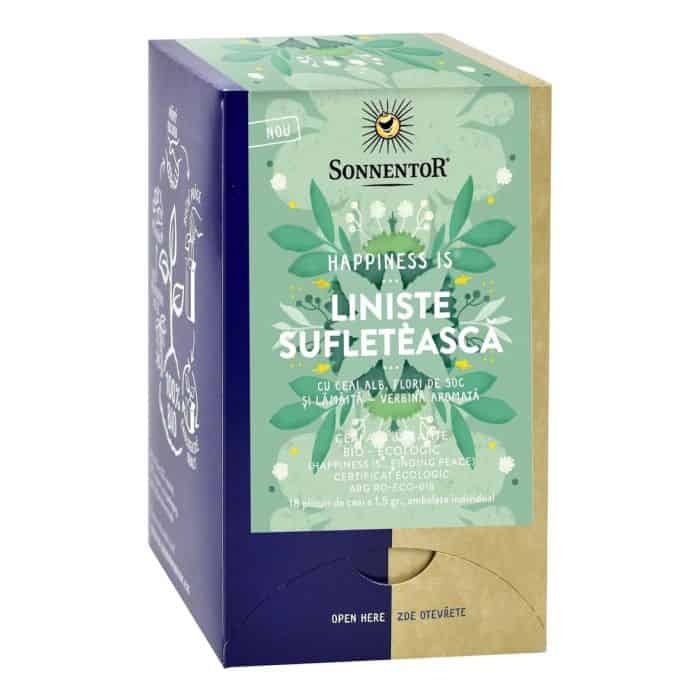 Ceai Bio Happiness Liniste Sufleteasca