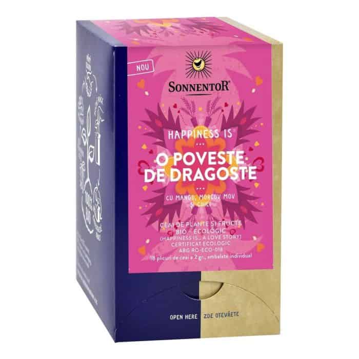 Ceai Bio Happiness O poveste de dragoste