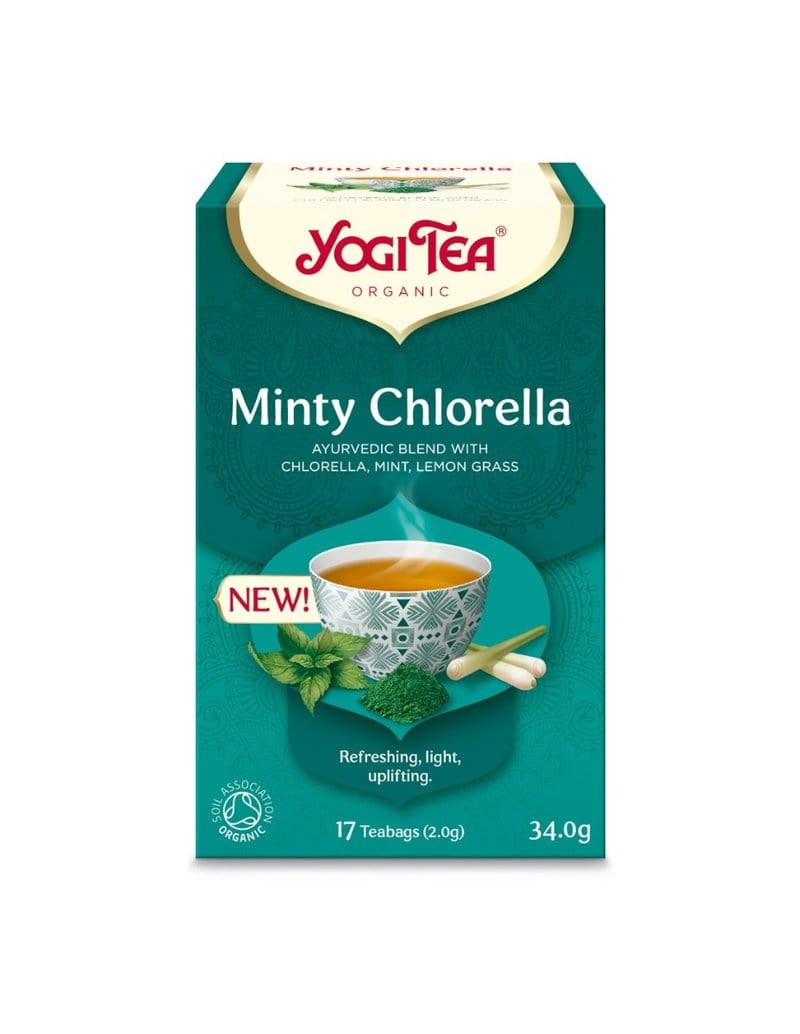 Ceai Menta si Chlorella, 17 plicuri, Yogi Tea 1 Ceai Menta si Chlorella