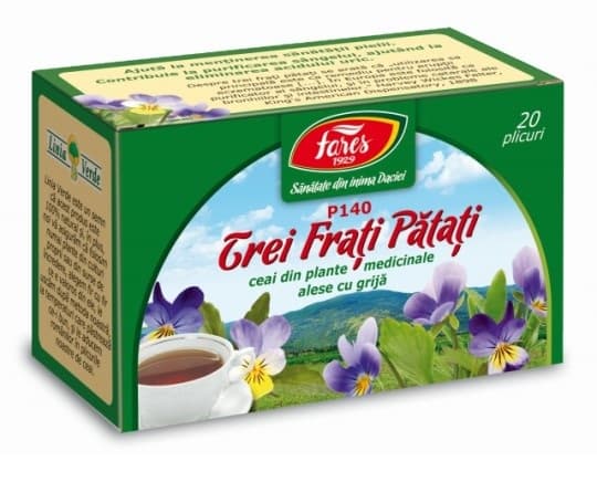 Ceai Trei frati patati, 20 plicuri, Fares 1 Ceai Trei frati patati