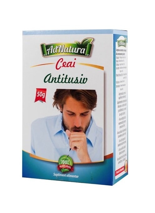 Ceai antitusiv, 50g, AdNatura 1 Ceai antitusiv