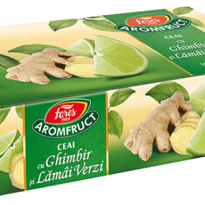 Ceai cu ghimbir si lamai verzi Aromafruct
