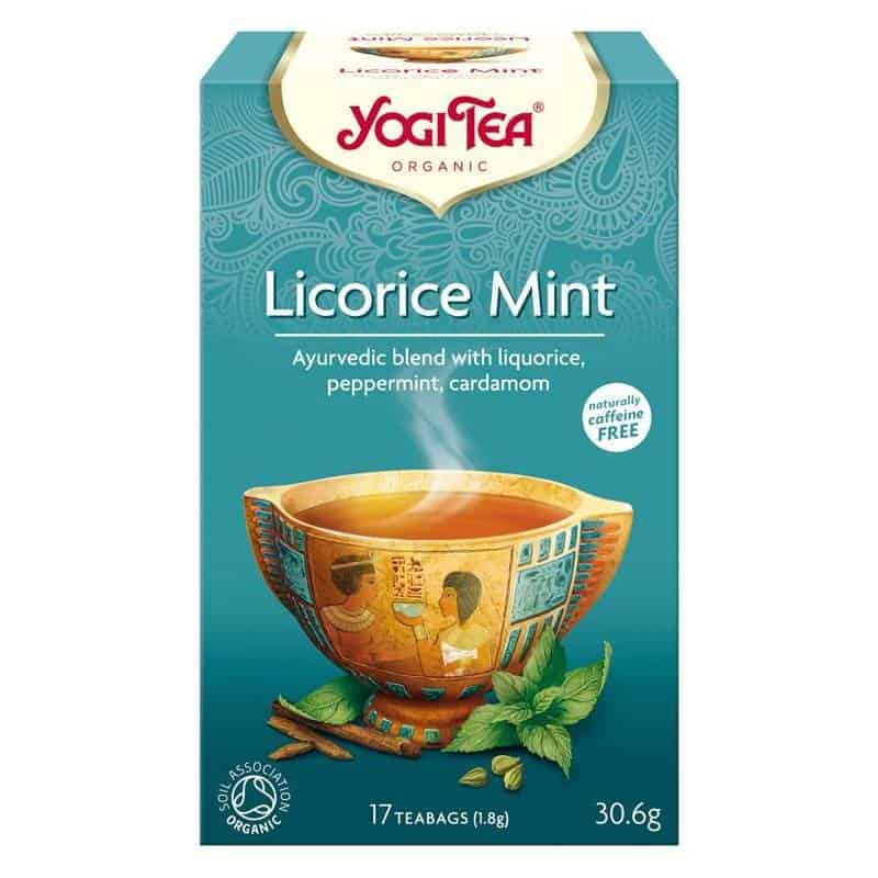 Ceai cu lemn dulce si menta