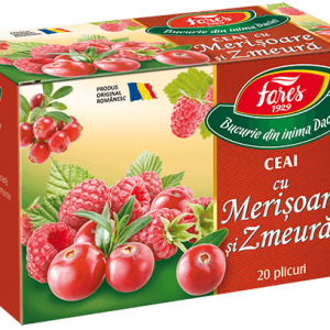 Ceai cu merisoare si zmeura Aromfruct