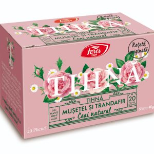 Ceai cu musetel si trandafir Tihna