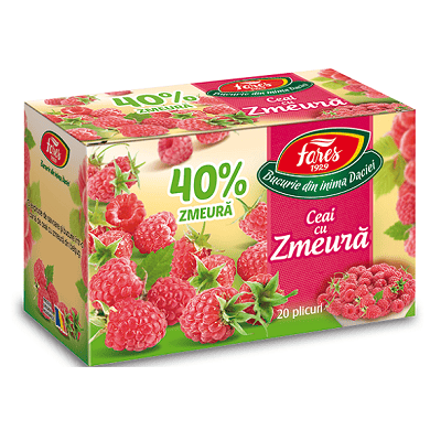 Ceai cu zmeura 40%