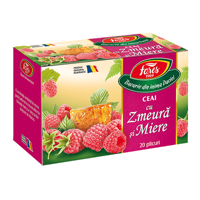 Ceai cu zmeura si miere