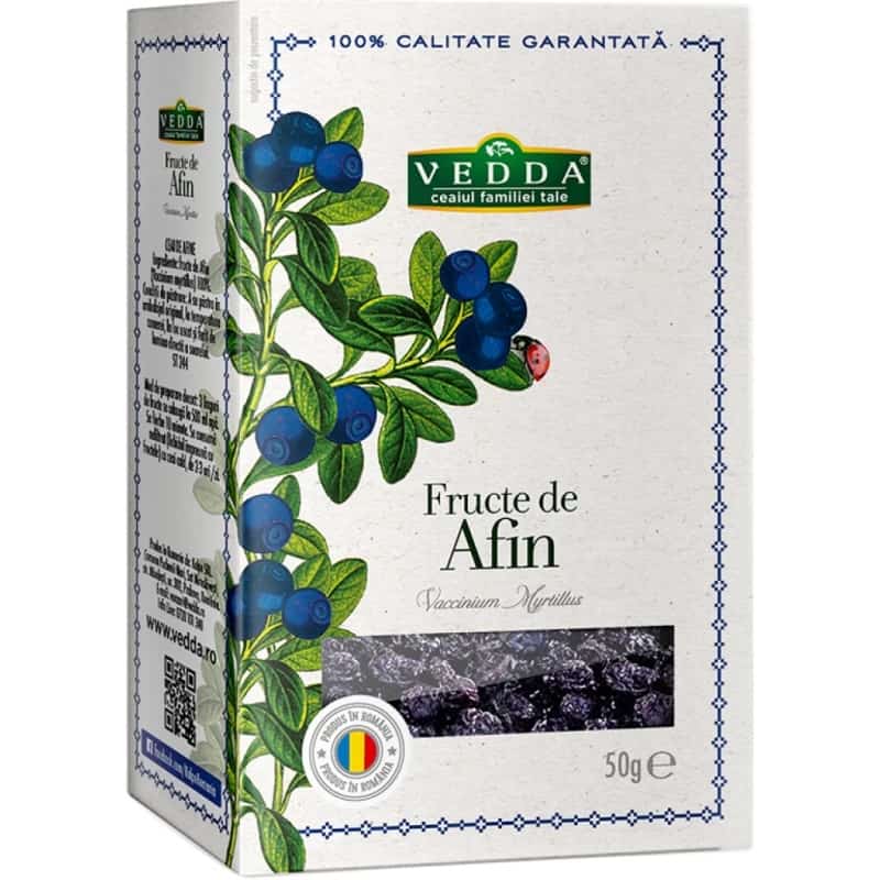 Ceai de afine de padure