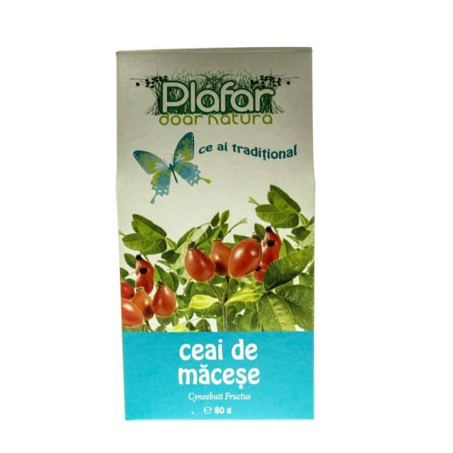Ceai de fructe de macese tocate