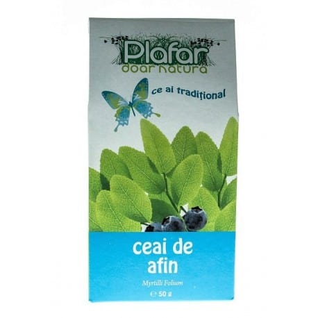 Ceai de frunze de afin