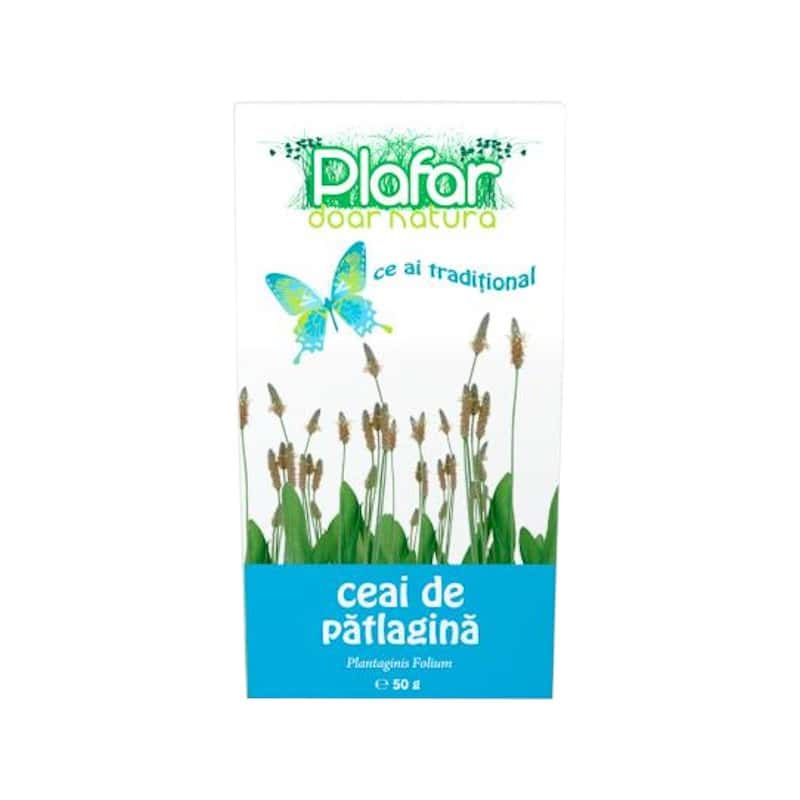 Ceai de frunze de patlagina