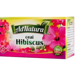 Ceai de hibiscus flori