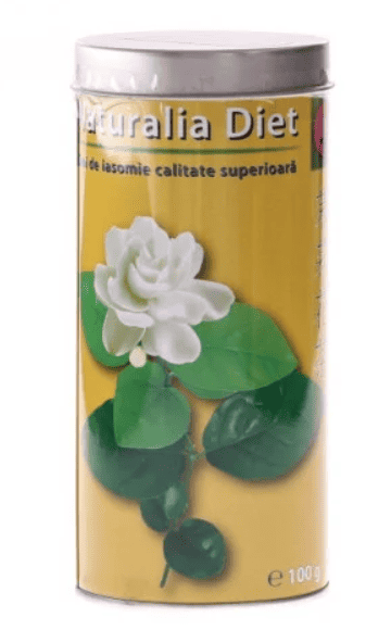 Ceai de iasomie cutie metalica, 100g, Naturalia Diet 1 Ceai de iasomie cutie metalica