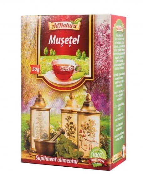 Ceai de musetel flori, 50g, AdNatura 1 Ceai de musetel flori