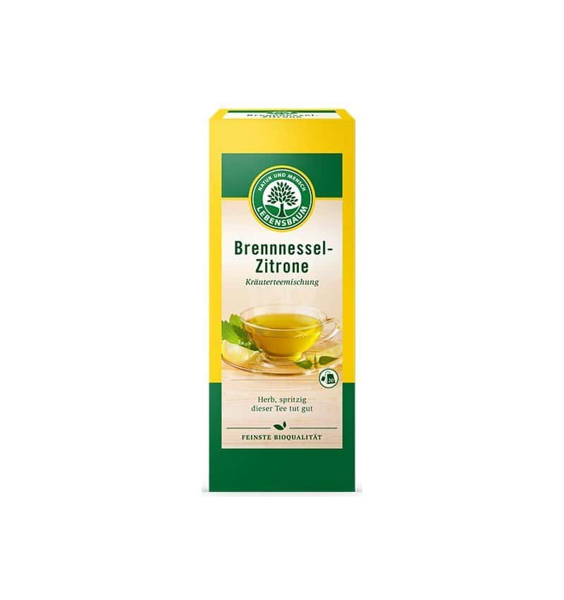 Ceai de urzica si lamaie bio, 30g, Lebensbaum 1 Ceai de urzica si lamaie bio