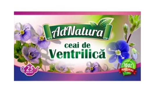 Ceai de ventrilica, 25 plicuri, AdNatura 1 Ceai de ventrilica