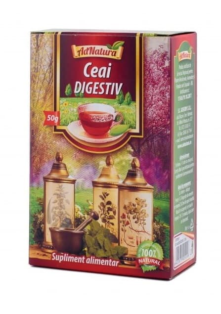 Ceai digestiv, 50g, AdNatura 1 Ceai digestiv