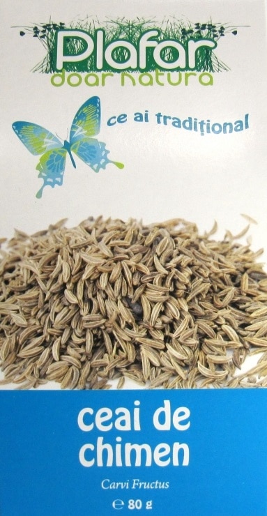 Ceai din fructe de chimen, 80g, Plafar 1 Ceai din fructe de chimen