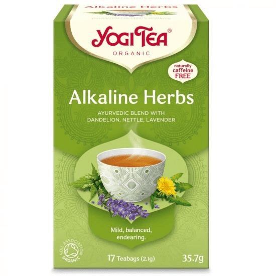 Ceai din plante alcaline