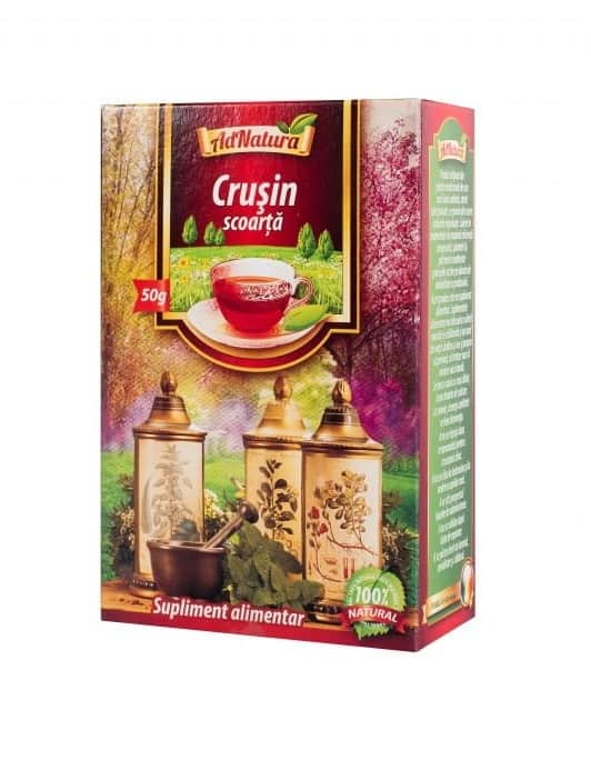 Ceai din scoarta de crusin, 50g, AdNatura 1 Ceai din scoarta de crusin