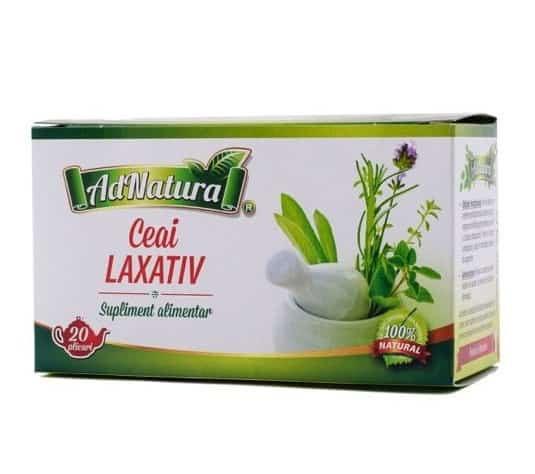 Ceai laxativ, 20 plicuri, AdNatura 1 Ceai laxativ