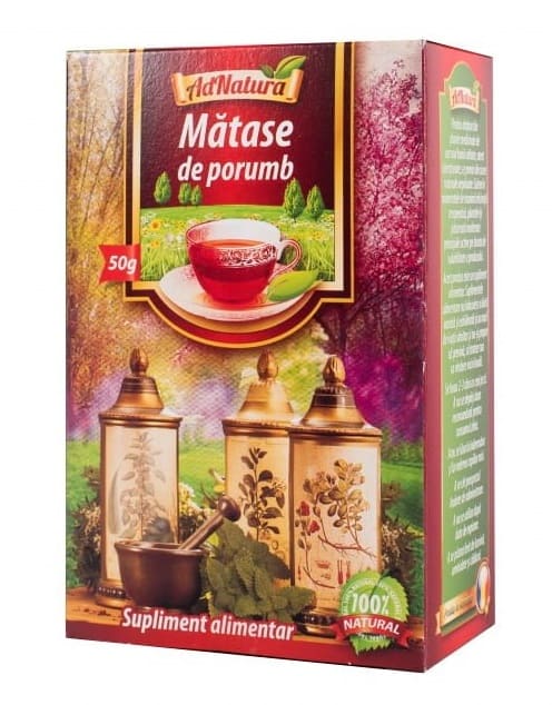 Ceai matase de porumb, 50g, AdNatura 1 Ceai matase de porumb