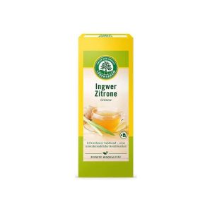 Ceai verde cu ghimbir si lamaie
