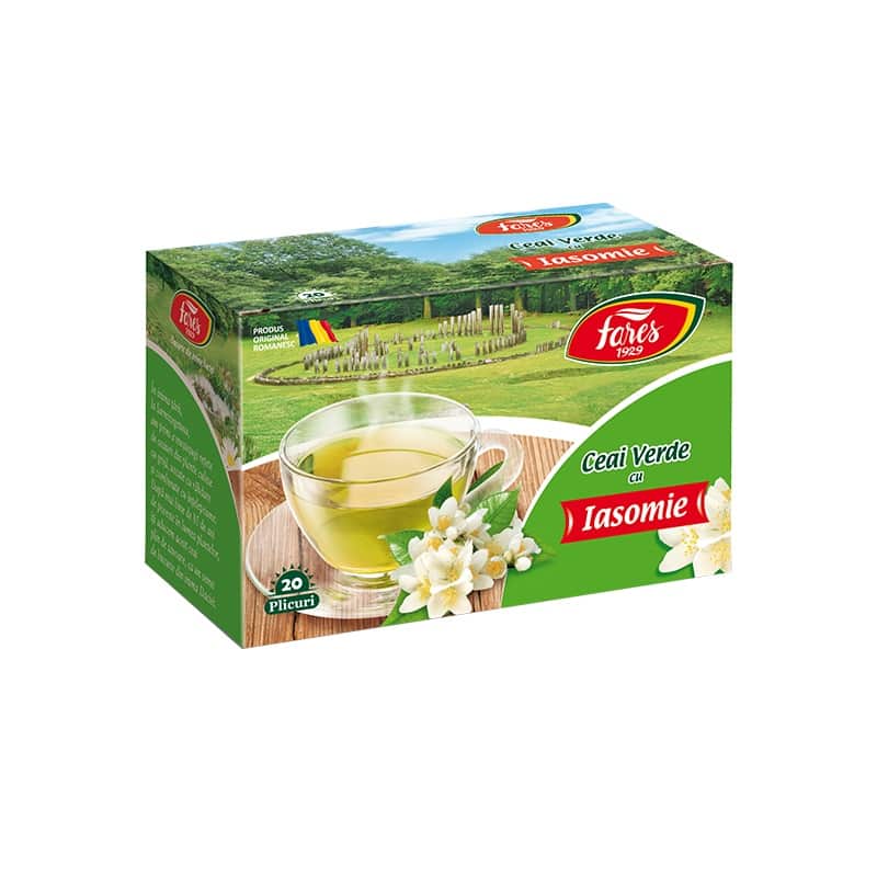 Ceai verde cu iasomie