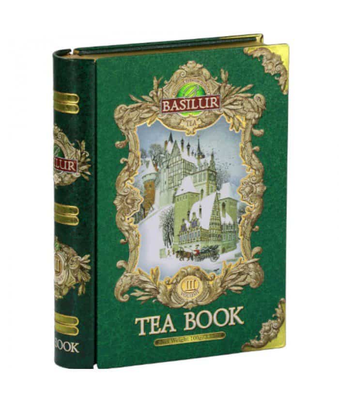 Ceai verde cu merisoare, capsuni si pepene galben Tea Book Vol 3, 100g, Basilur 1 Ceai verde cu merisoare