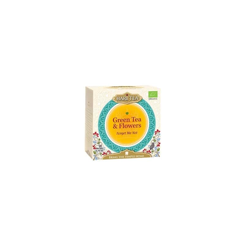 Ceai verde si flori bio Forget me not