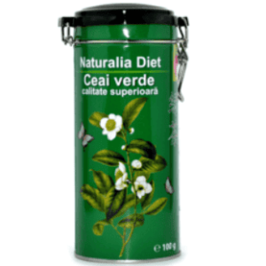 Ceai verde superior cutie metalica