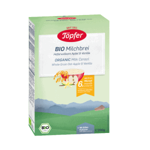 Cereale Bio cu ovaz lapte mar si vanilie de la 6 luni