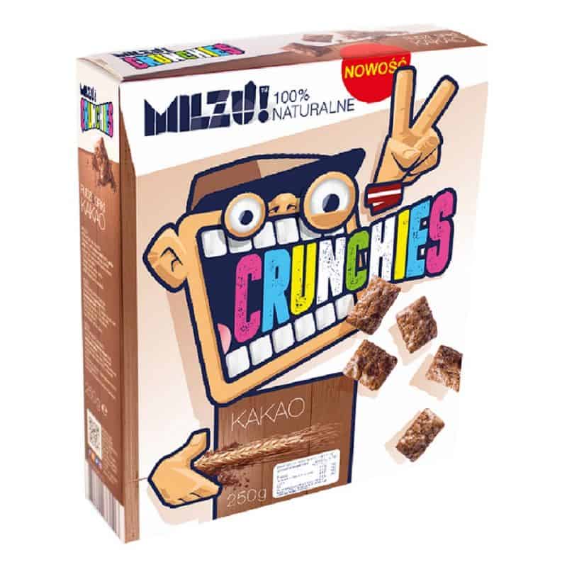 Cereale cu secara crunchies cu cacao