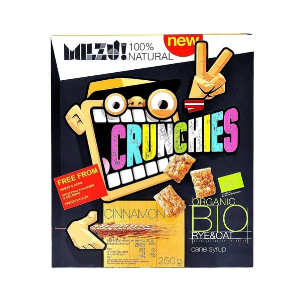 Cereale cu secara crunchies cu scortisoara