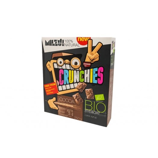 Cereale cu secara crunchies si cacao bio