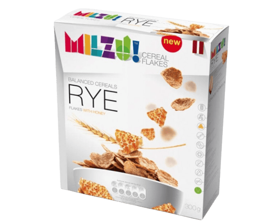 Cereale cu secara si miere, 300g, Milzu 1 Cereale cu secara si miere