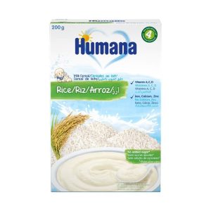 Cereale de orez cu lapte de la 4 luni