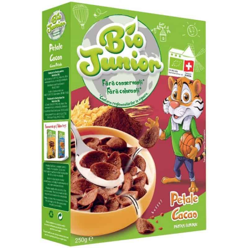 Cereale in forma de petale cu cacao Bio