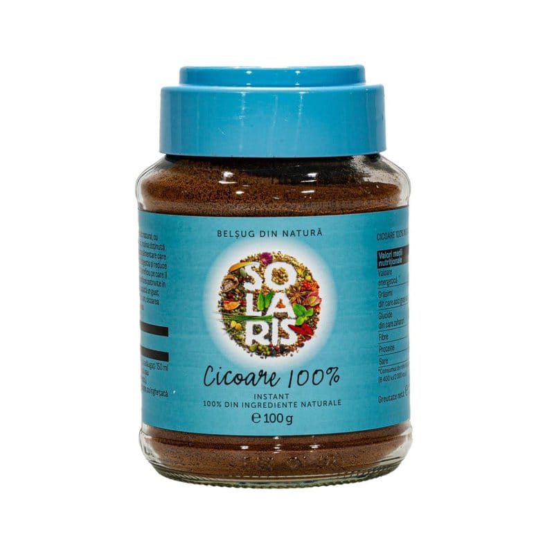Cicoare 100% instant la borcan