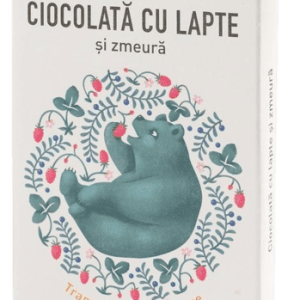 Ciocolata 54% cacao cu lapte si zmeura