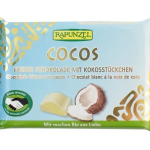 Ciocolata alba cocos 100g - RAPUNZEL