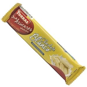 Ciocolata alba fara zahar fara gluten 30g - TORRAS