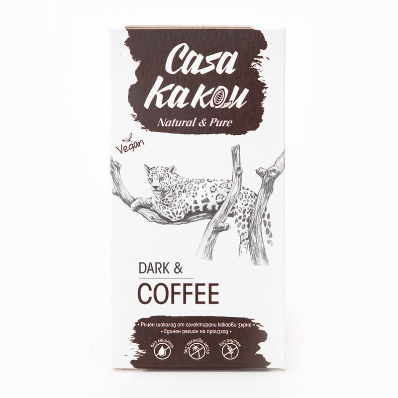 Ciocolata artizanala cu cafea 68%