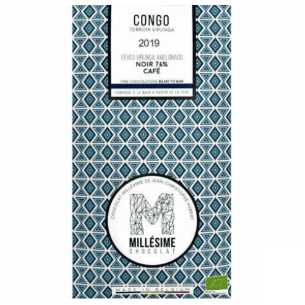 Ciocolata belgiana artizanala cu cafea Congo